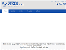Tablet Screenshot of corporaciongmc.com